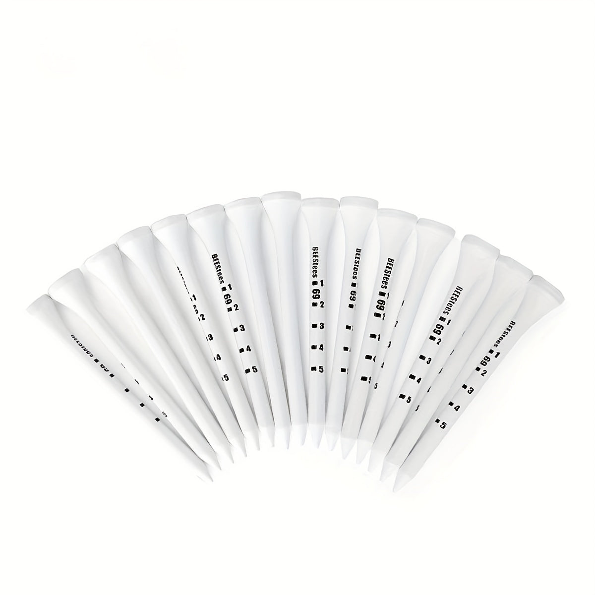 120 Durable Wooden Golf Tee's