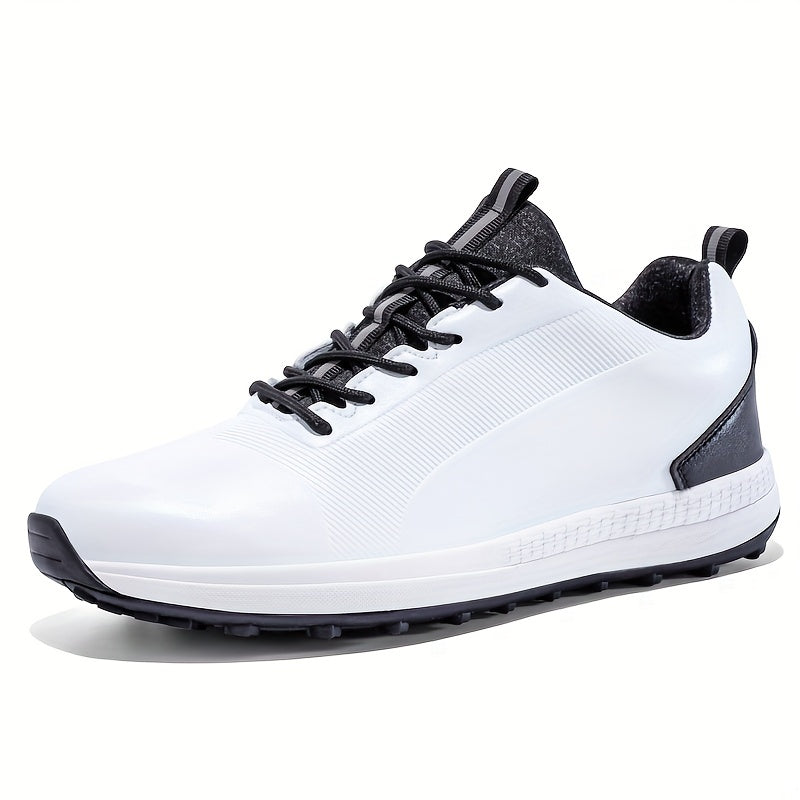 Men's Solid Non-slip Golf Shoes