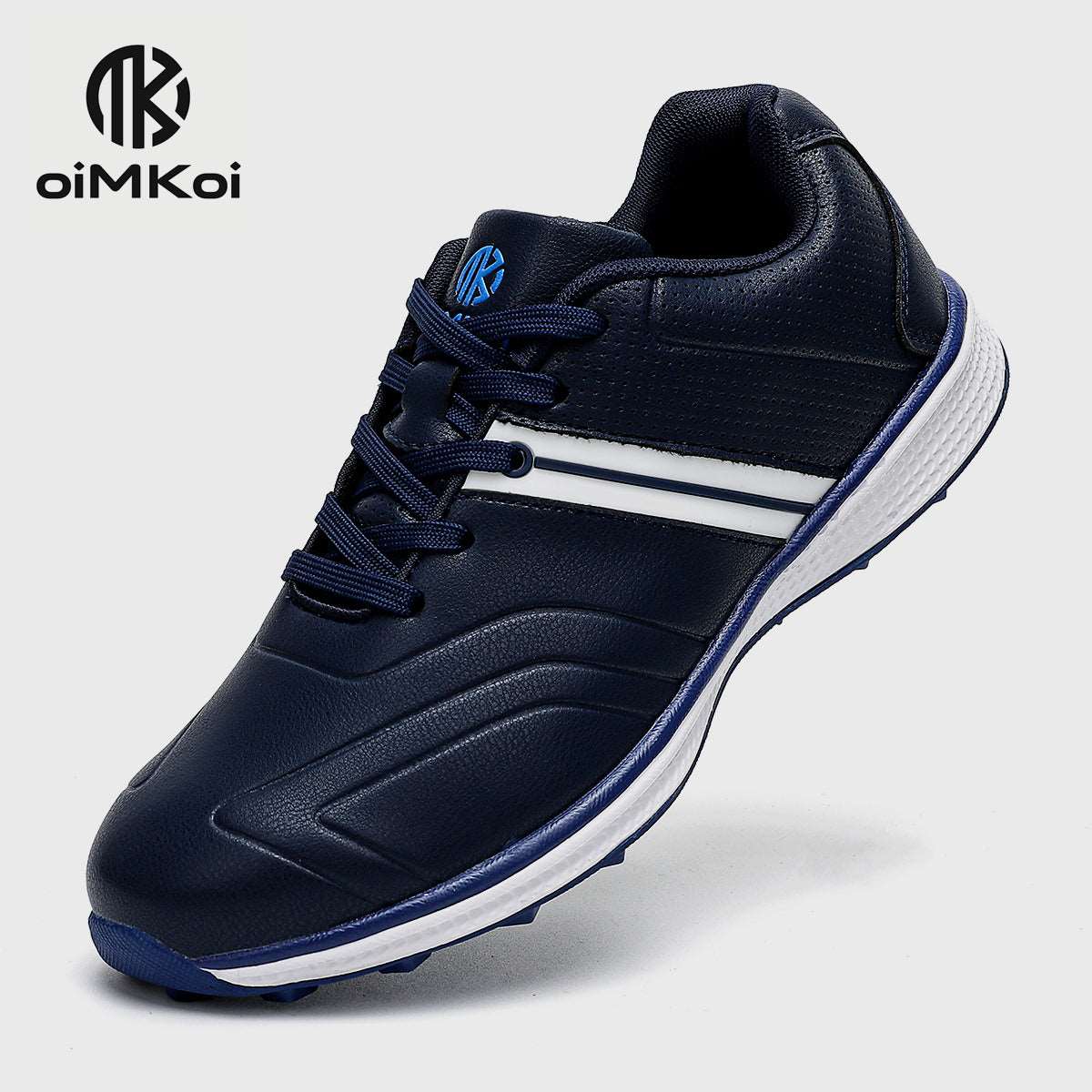 OiMKoi PLUS SIZE Men's Solid Non-slip Golf Shoes