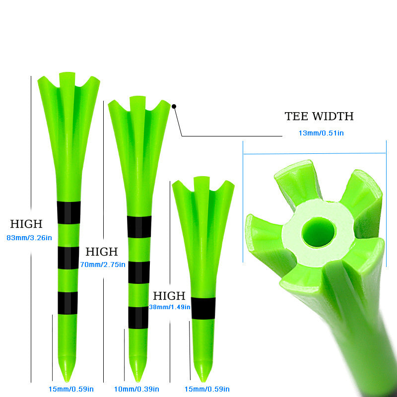 x10 Five-claw Golf Tees