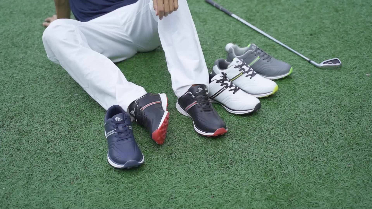 Men's Solid Non-slip Golf Shoes