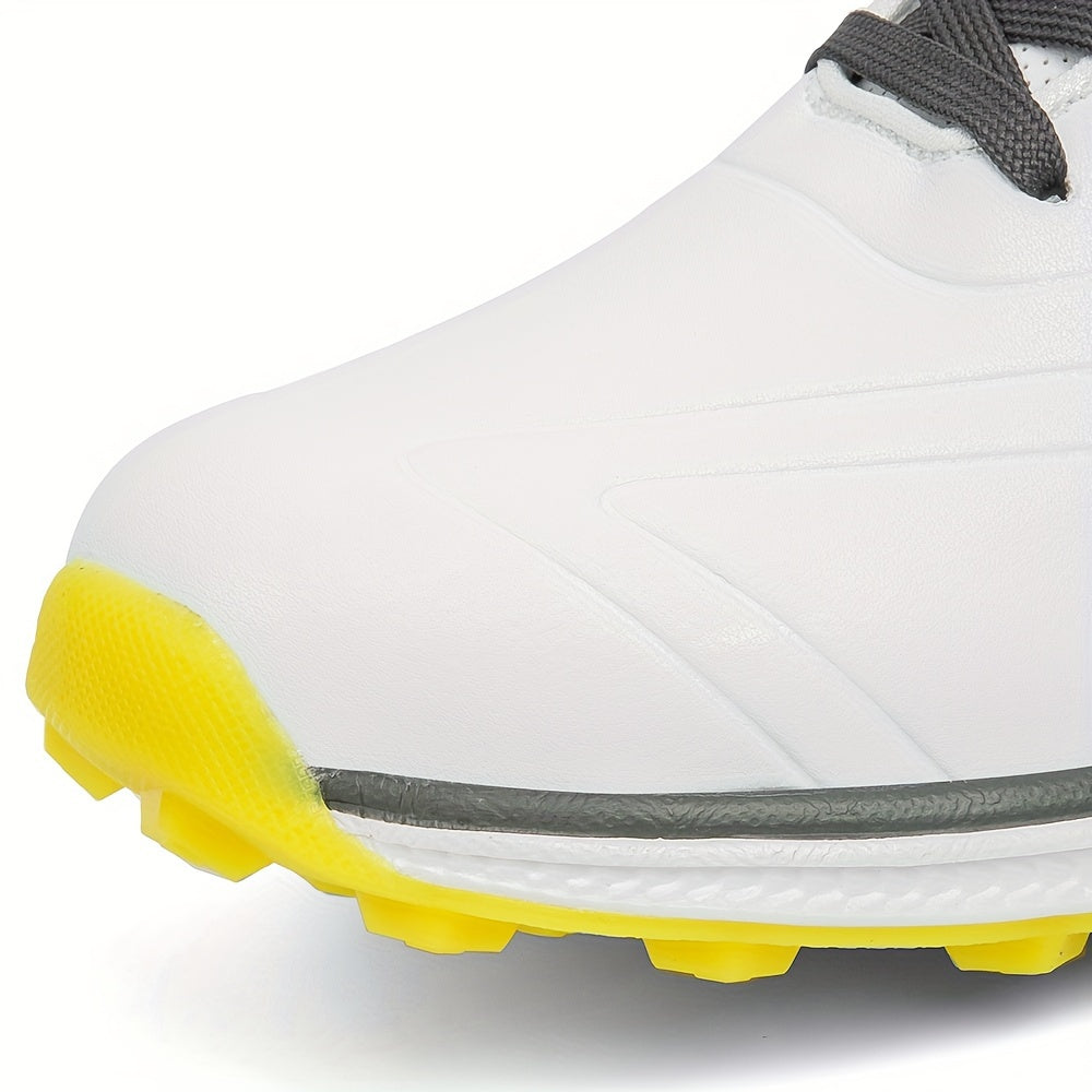 Men's Solid Non-slip Golf Shoes