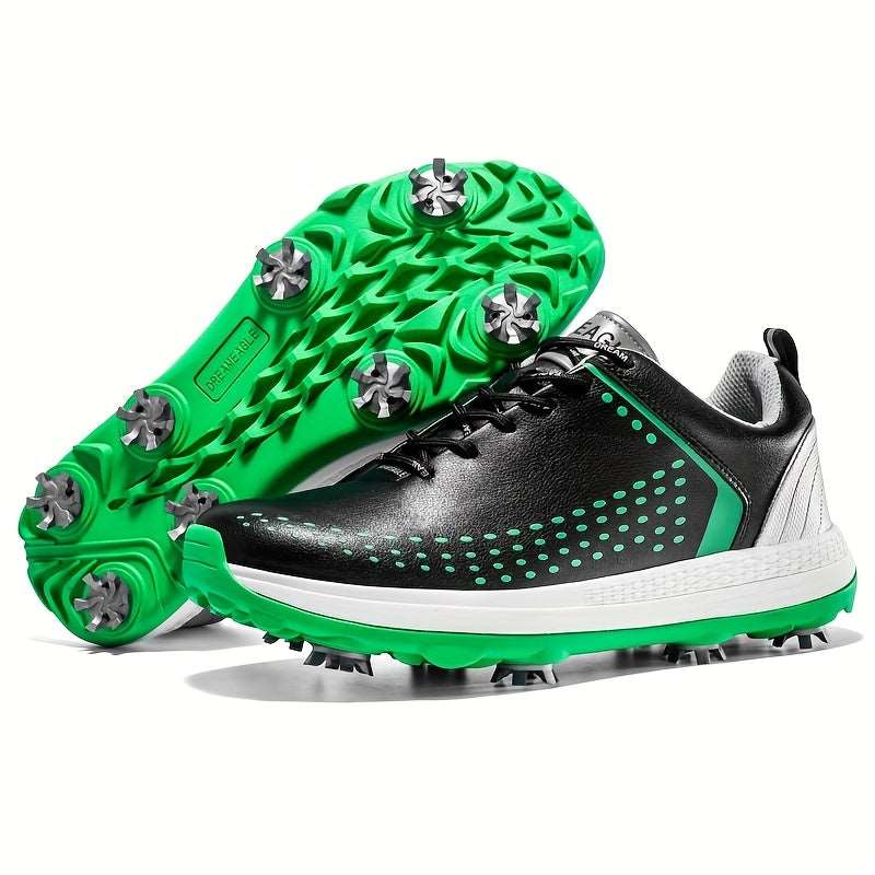 Men's Professional Detachable 8 Spikes Golf Shoes