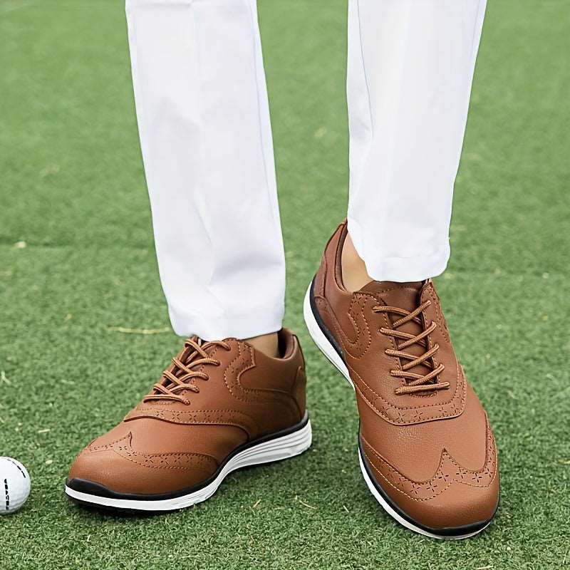 Men's Solid Professional Golf Shoes